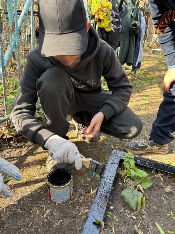 во время уборки
