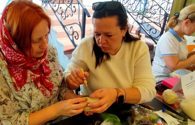 на мастер-классе