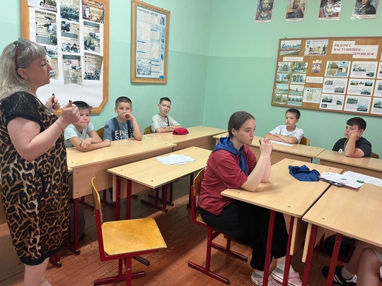 во время занятия