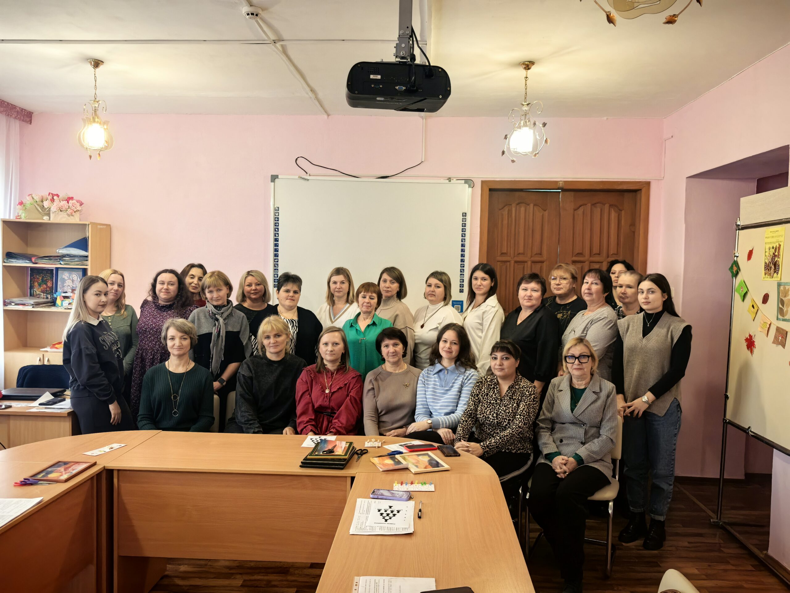 на семинаре